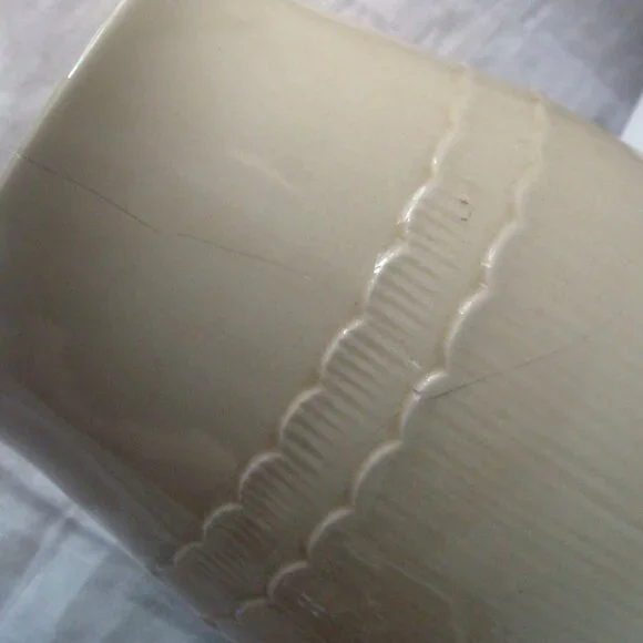 Vintage 70s Large Mushroom Canister & Lid Made in Japan - Picture 11 of 12